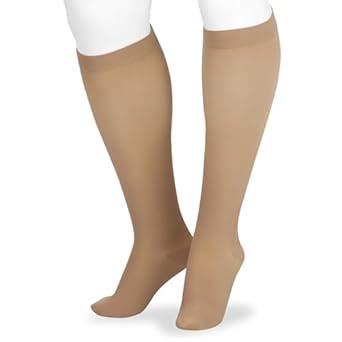 III , Beige : Juzo Soft Knee High 20-30mmHg Closed Toe, III, Beige ...