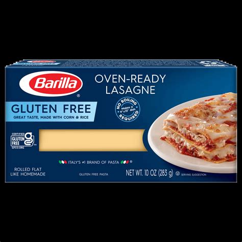 Gluten Free Oven-Ready Lasagne Noodles | Barilla