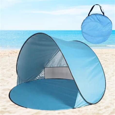 Nasmodo 2 Persons Pop Up Beach Tent Portable Quick Set up Sun Shade ...