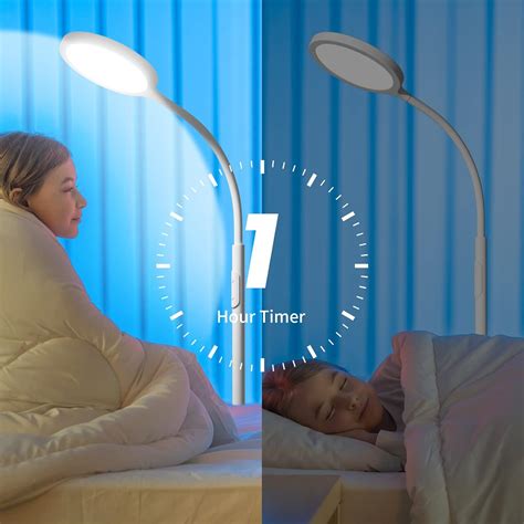 Buy White Floor Lamp,Luckystyle Super Bright Dimmable Led Floor Lamps ...