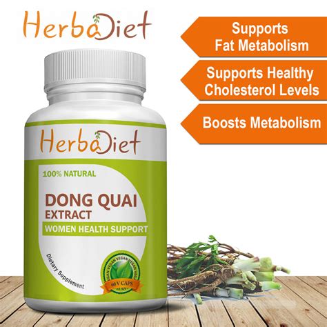 Dong Quai Extract Capsules 5000 mg eq. Angelica Supplement Menopause ...