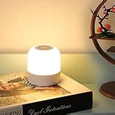 Buy FLYNGO Touch Control LED Night Light Table Lamp for Bedroom, Living ...