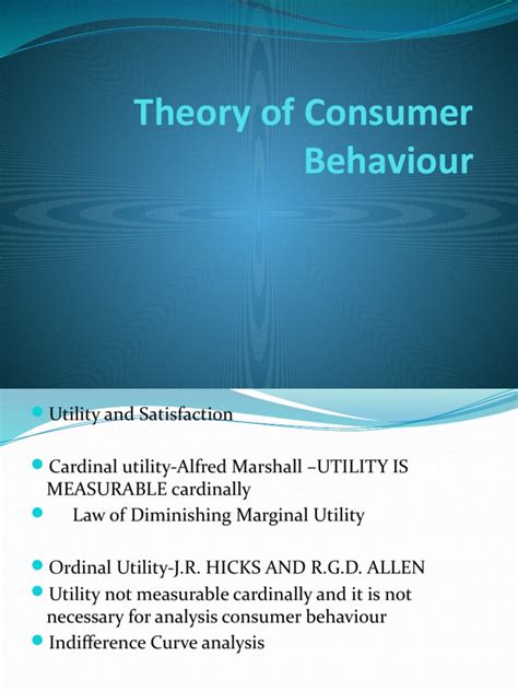 Consumer Behavior Theory 的图像结果