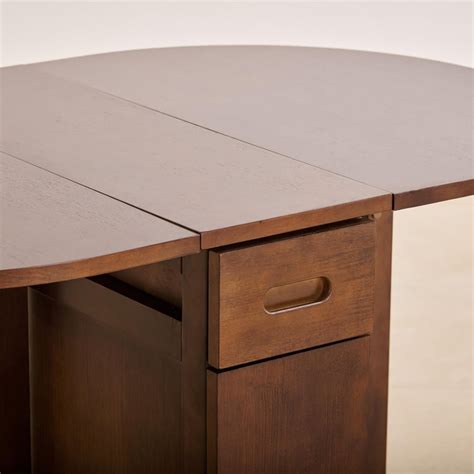 Buy (Refurbished) Butterfly Solid Wood 4-Seater Oval Dining Table ...