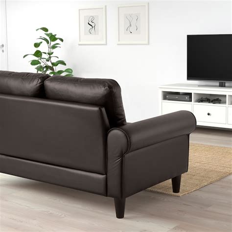 GAMMALBYN 2-seat sofa, brown - IKEA