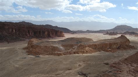 King Solomon's mines were abandoned and became a desert wasteland. Here ...