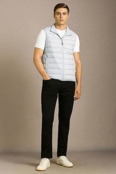 Louis Philippe Sport Jackets, Men Casual Grey Solid Jacket for ...