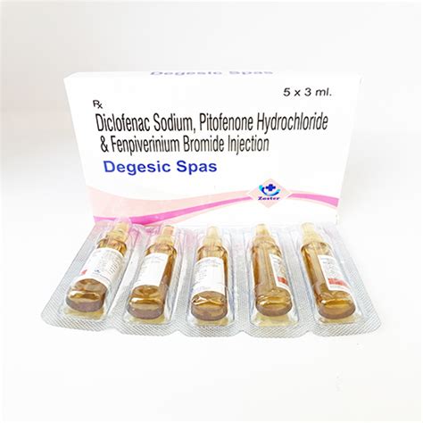 DEGESIC-SPAS Injection Zoster Health Care