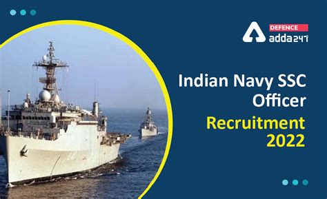 Indian Navy SSC Officer Recruitment 2022, Apply Online for 217 Vacancies