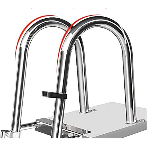 YUMEIGE Stainless 4 Steps Pontoon Boat Ladder, | Ubuy India