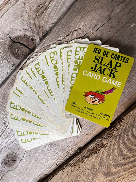 Vintage Playing Cards / Family Game Night / Slap Jack / Mixed - Etsy