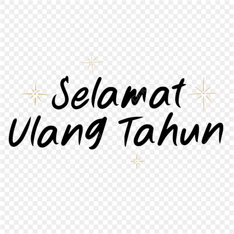 Selamat Ulang Tahun PNG Picture, Selamat Ulang Tahun Bahasa Indonesia ...