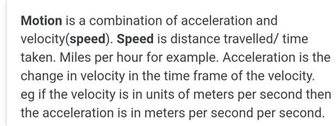 what is speed and motion - Brainly.in