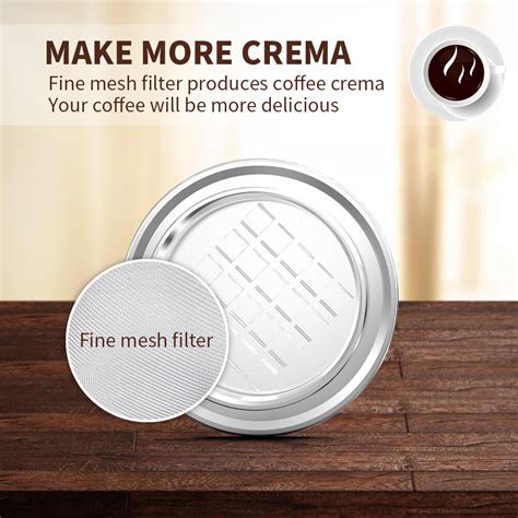 Buy HYMELA Reusable Coffee Capsule Filter Cup Refillable Pods for ...