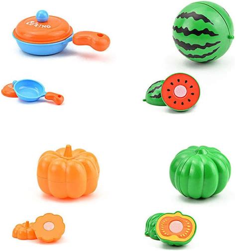 NIWWIN Play Food Set for Kids Pretend Food Cutting India | Ubuy