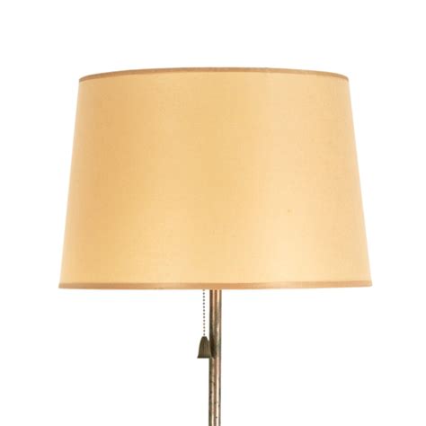 Spiral Turned Brass Column Candlestick Floor Lamp | Grandview Mercantile