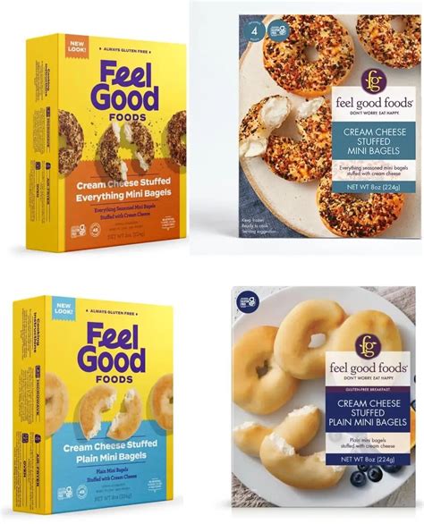 Feel Good Foods Recalls Gluten-Free Cream Cheese Stuffed Mini Bagels ...