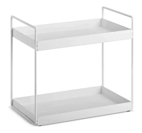 Buy Cri8Hub Premium 2-Tier Standing Kitchen Rack, Heavy Metal Bathroom ...