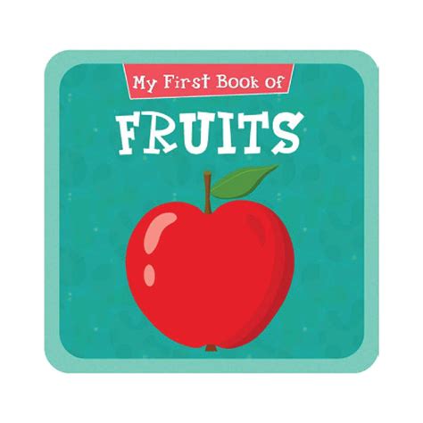 My First Book of Fruits - EVA Foam Book — pegasusforkids