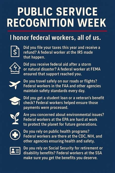 Public Service Recognition Week is a time to celebrate the dedication and contributions of ...