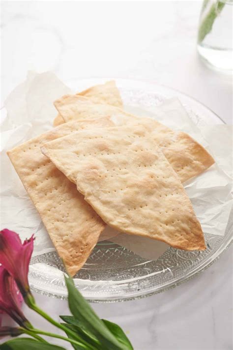 Gluten-Free Matzah (Matzo Recipe) - Plant Based with Amy