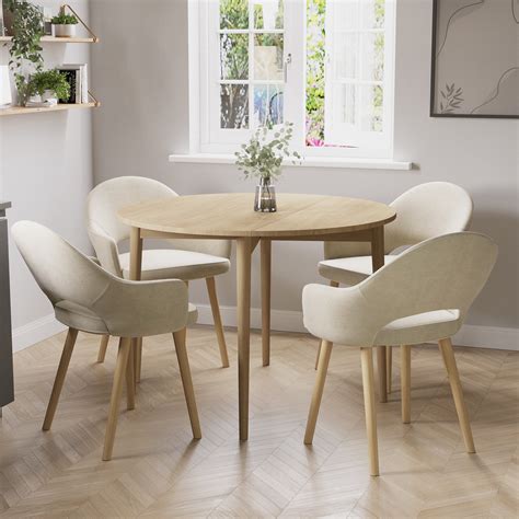 Oval Drop Leaf Dining Table