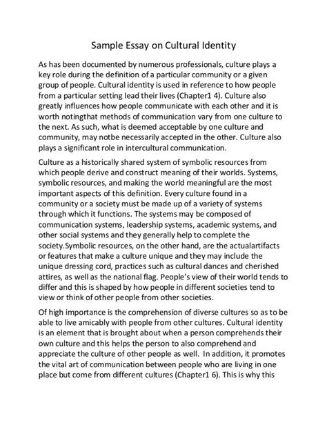 Cultural Identity Essay Example 的图像结果