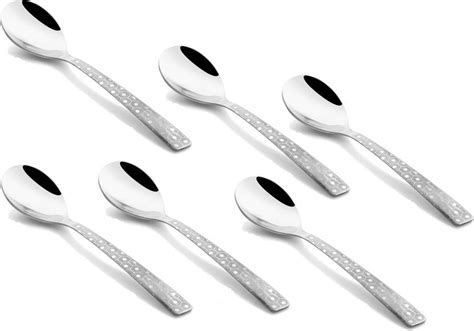 KOKO Alfa Laser Stainless Steel Tea Spoon Set Price in India - Buy KOKO ...