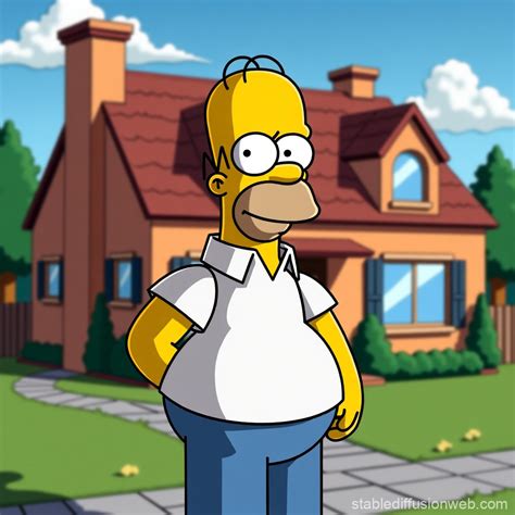 Homer Simpson in Real Life | Stable Diffusion Online