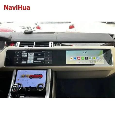 12.3 Inch QLED Screen OEM Style Dual System Design for Range Rover ...