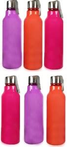 Flipkart.com | Tuelip Set of 6 Plastic Water Bottle For Fridge, Kitchen ...