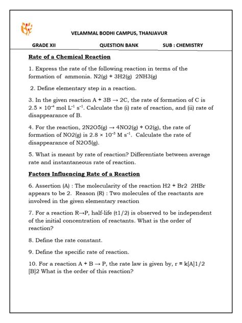 Image result for Reaction rate constant Chemical Kinetics Tutorials