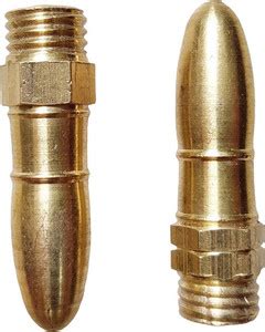 road religion Brass Rear View Mirror Nut Cap for Royal Enfield (Bullet ...