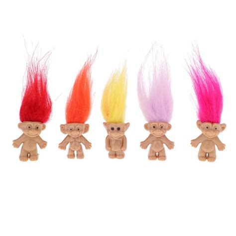 ⚡️Buy Maxbell Chromatic 5 Pieces Lucky Troll Doll Dams Doll Mini Action ...
