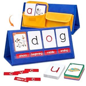 Gamenote Word Building Desktop Pocket Chart : Amazon.in: Office Products