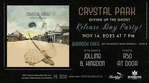 Crystal Park & Friends - "Giving Up The Ghost" Release Day Party ...