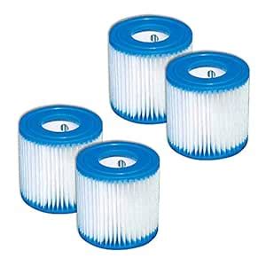 Intex Type H Filter Cartridge for Pools (4) : Amazon.in: Garden & Outdoors
