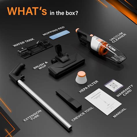 3-in-1 Handheld Vacuum Cleaner & Mop – Seznik