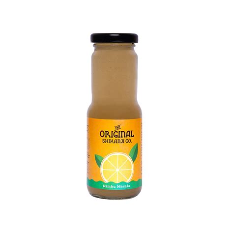 The Original Shikanji Co Nimbu Masala Juice : 200 ml – Prithvi Enterprises