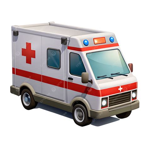 Emergency Vehicle Clip Art Ambulance With Face Vehicle Cartoon Clipart