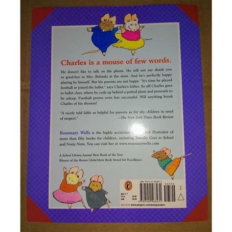 Shy Charles by Rosemary Wells Book
