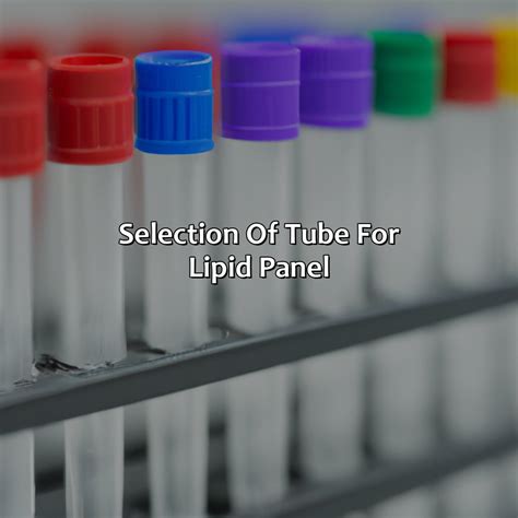 What Color Lab Tube For Lipid Profile at Stella Prell blog
