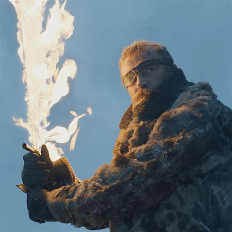 Why didn’t Beric just use his sword to keep everyone warm when they were surrounded by the ...