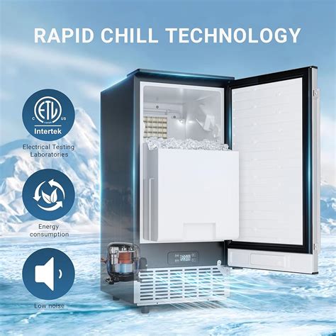 Icyglee Commercial Under Counter Ice Maker Machine, India | Ubuy