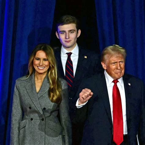 Melania Trump praises son Barron for 'giving advice to his father ...