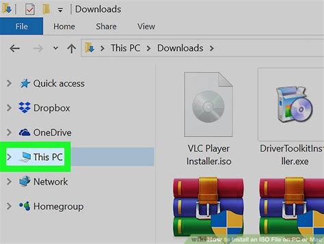 Installing ISO Files 的图像结果