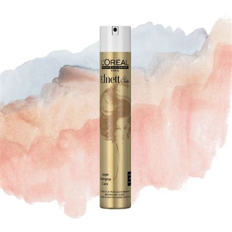 L'Oréal, Elnett Satin Laque Hairspray, 500ml 에르네뜨 헤어스프레이