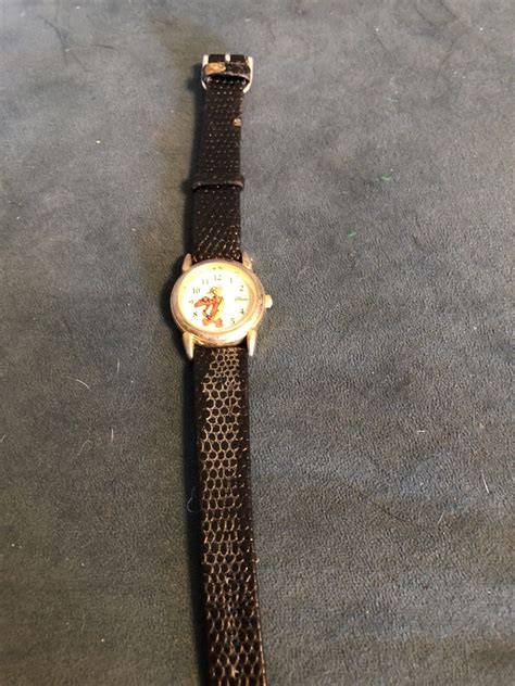 Walt Disney Tigger Watch Vintage Leather strap for Sale - JustDisney