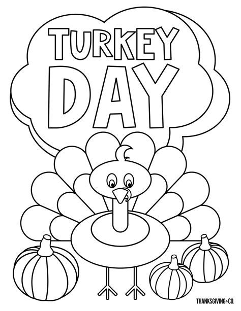 Color By Number Thanksgiving Coloring Pages