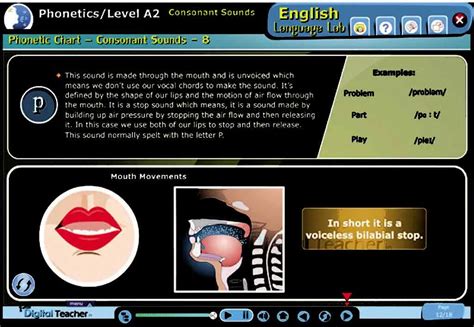 English Phonetics Digital Class | Digital language lab